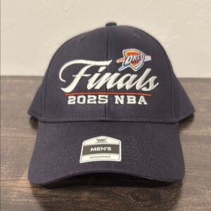 NBA Finals 2025 Adjustable Cap - Navy OKC Thunders